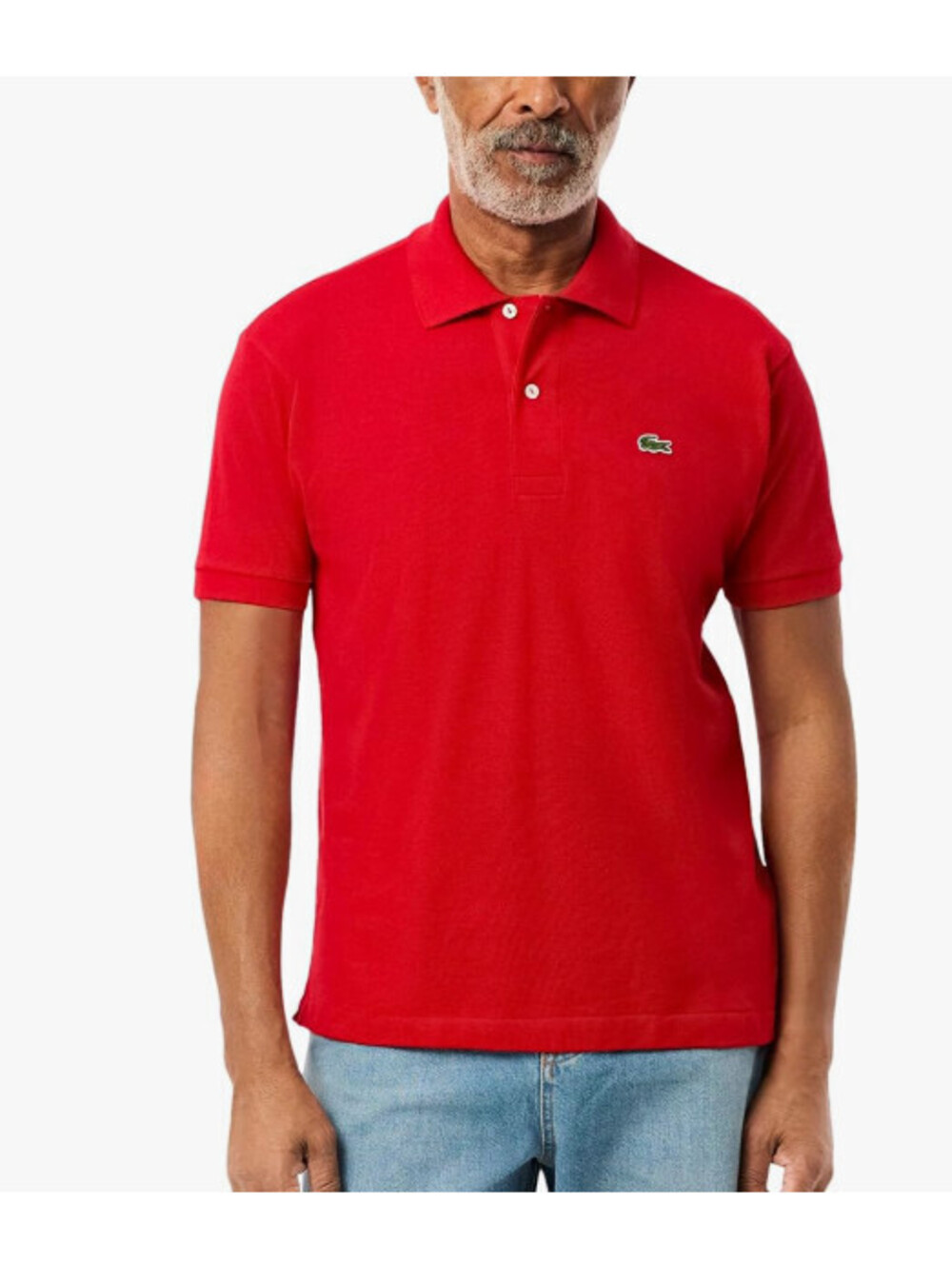 Lacoste Men's Classic Fit L.12.12 Original Piqué Polo Shirt, Red, Small